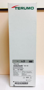 20-1055 Terumo GLIDESHEATH™ GLIDESHEATH SS Access Method: Anterior Wall Puncture 5F.  0.025" 80 cm. Box of 5