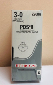 Ethicon, Z467H, PDS, II, Suture, Reverse, Cutting, Absorbable, CP-1 ...