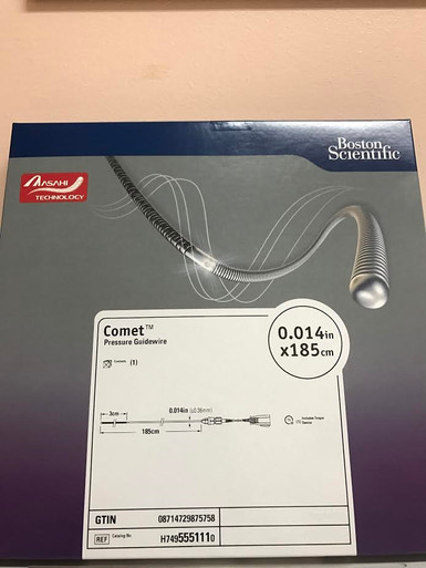 H7495551110 COMET Pressure Guidewire is a true workhorse FFR guidewire designed to be highly deliverable, 555111