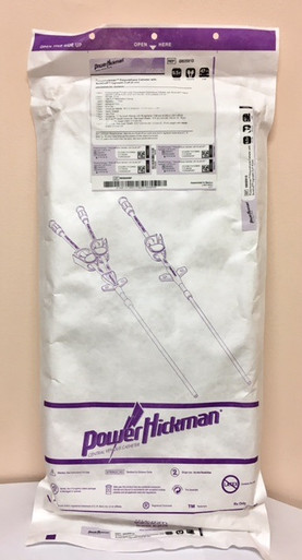 Bard 0805910 PowerHickman  Central Venous Catheters, Dual Lumen, Intermediate Tray, Peel-Apart Introducer  9.5 Fr