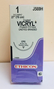 Ethicon J569H COATED VICRYL® (polyglactin 910) Suture