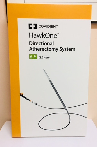 ATHERECTOMY H1-S 6F HawkOne LX | Extended Tip H1-S, Vessel Diameter 2mm to 4mm,  6Fr. Sheath Compatibility, 2.2mm Crossing Profile,  151cm Working Length, 145c
