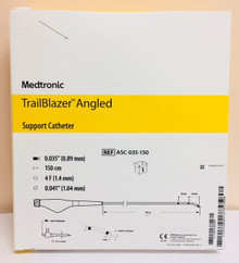 ASC-035-150 TrailBlazer ™ Angled Support Catheter  0.035 Guidewire Compatibility, 150cm Working Length 5Fr Minimum Guide, 4Fr Minimum Introducer, 50mm Marker Bands Pack of 5 