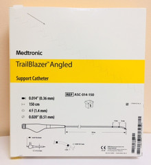 ASC-014-150  TrailBlazer  Angled Support Catheter  0.014 Guidewire Compatibility, 150cm Working Length 5Fr Minimum Guide, 4Fr Minimum Introducer, 15mm Marker Bands Pack of 5 