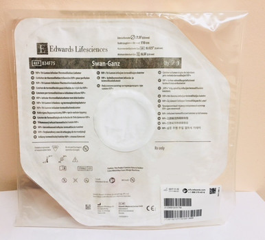 834F75 Edwards Lifesciences Swan-Ganz VIP Thermodilution VIP+ 7.5F
