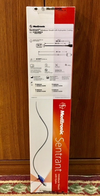 Sentrant SENSH1428W Introducer Sheath 14Fr. x 28cm