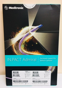 Medtronic ADM05012013P In.Pact Admiral Paclitaxel-coated PTA Balloon Catheter 5.0mm x 120mm, 130cm 