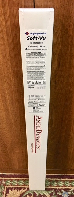 Angiodynamics, 10712004, Soft-Vu, Angiographic Catheters, 5F Angiodynamics, 10712004, Soft-Vu, Angiographic Catheters, 5F