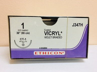 Ethicon J347H COATED VICRYL® (polyglactin 910) Suture