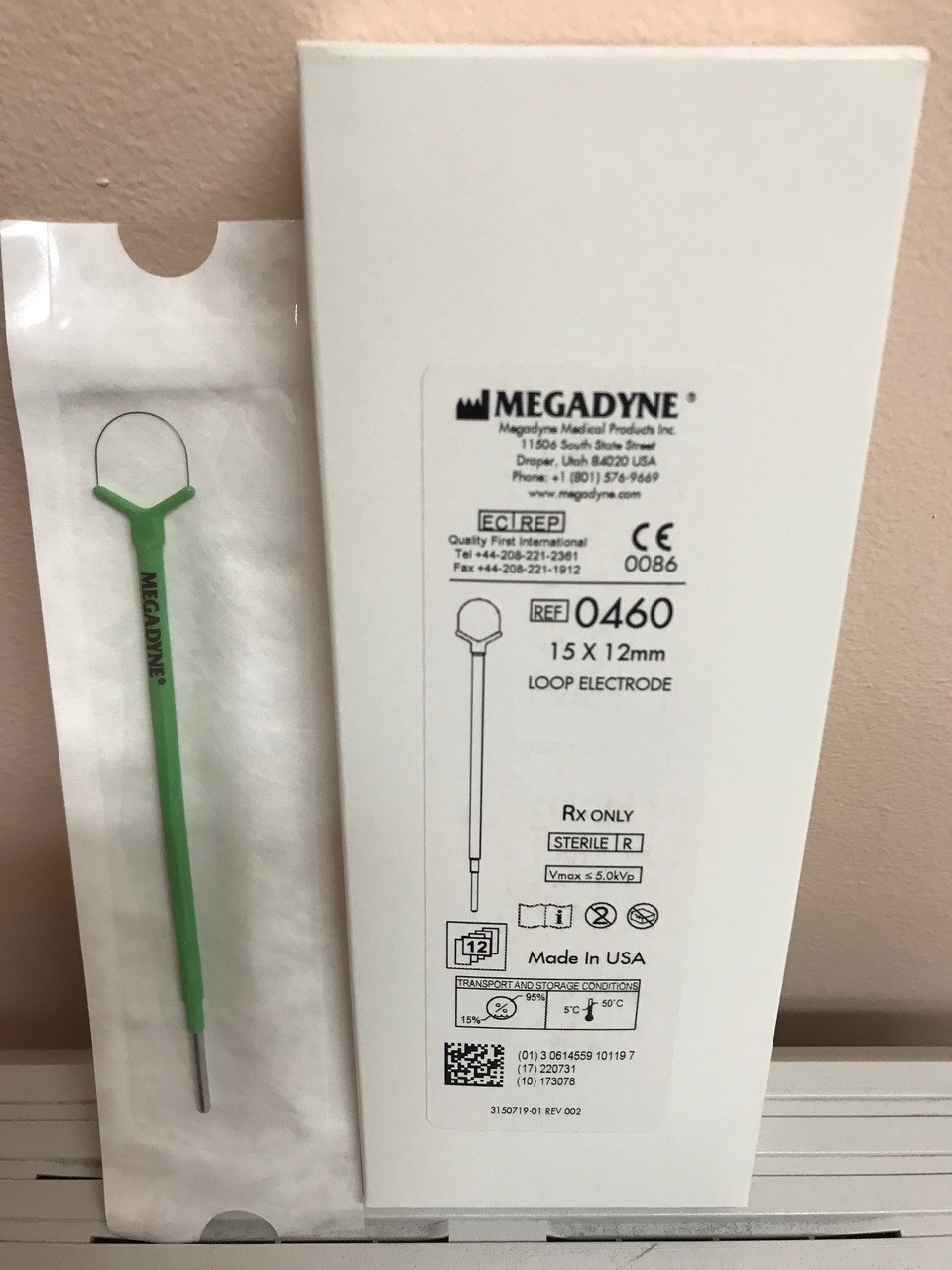 Providence RX-L1 3-LOOP 0460 Megadyne LEEP LLETZ Electrode 12 X 15 mm Tungsten Wire