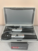 HEINE D-886.11.021 mini 3000 D-886 LED Diagnostic Set. Includes: Ophthalmoscope, F.O. Otoscope, 2 Battery Handles, Hard Case