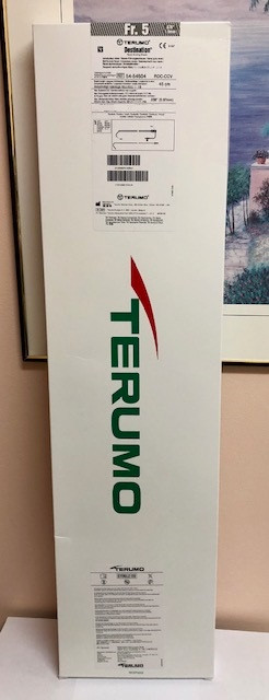 54-54504 5Fr. ID , RDC, w/ cross-cut valve. PINNACLE Destination