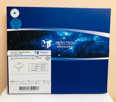 Clip Hemostasis SureClip 235cm 2/Bx 1325724 | Micro-Tech Endoscopy - RC30445 