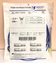 BF40096 Forcep Biopsy Oval 230cm 2.8mm Standard Blue Single-Use 50/Box 1285668