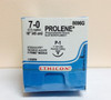 Ethicon PROLENE Suture, Precision Point - Reverse Cutting, Non-Absorbable, P-1 11mm 3/8 Circle, Blue Monofilament 18" = 45cm, Size: 7-0,  8696G 