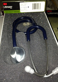 3M - 2147 Littmann Master Classic II Stethoscope Navy Blue Tube, 27 inch.