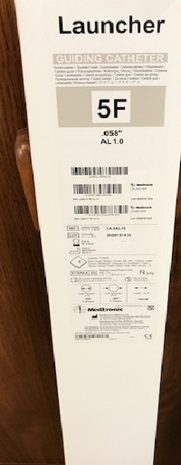 LA5AL10 Launcher Guide Catheter 5Fr. 100cm AL10 1 each