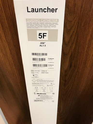 LA5AL15 Launcher Guide Catheter 5Fr. .058" 100cm AL1.5
