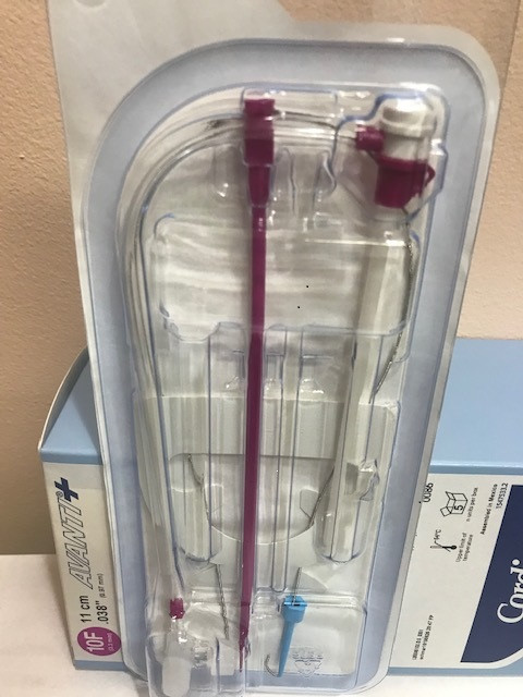 504610X 10Fr. x 11cm AVANTI ® + Standard Sheath Introducer with