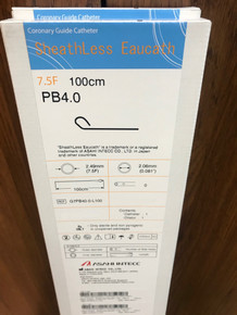 G7PB40-0-L100 Asahi Shethless Eucath PB4.0 7.5Fr 100cm (G7PB40-0-L100
Coronary Guide Catheter