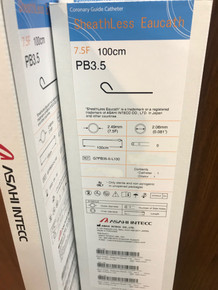 G7PB35-0-L100 Asahi Shethless Eucath PB3.5 7.5Fr 100cm (G7PB35-0-L100
Coronary Guide Catheter