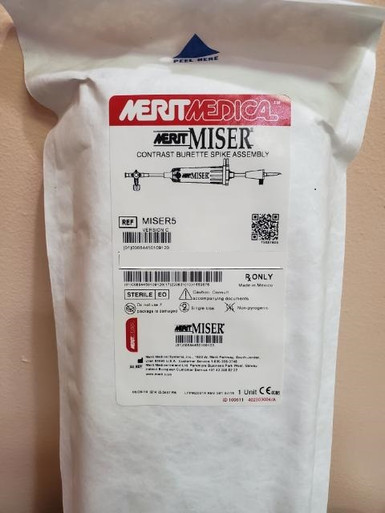 MISER5 MISER .2" (5.1 cm).30 mL Burette.Microfilter.Large Bore Spike.User-Selectable Vent.Large Bore Tubing.Use with K08-00422D.Stopcock 3-Way Box of 10