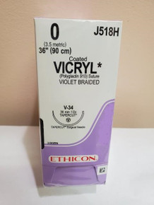 ETHICON J518H COATED VICRYL® (polyglactin 910) Suture
