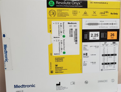 Medtronic RONYX22526UX Resolute Onyx™ Drug-Eluting Stent 2.25mm x 26mm
