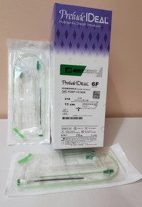 Merit PID6F11018SS, Prelude IDeal™, Hydrophilic Sheath Introducer, 6Fr, Lenght 11cm, Needle 21G x 4cm Advance, Box of 5