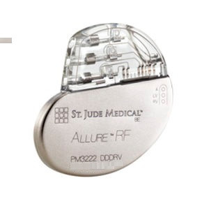 Pacemaker PM3222, Allure RF, CRT-P with RF telemetry, Connector Type IS-1