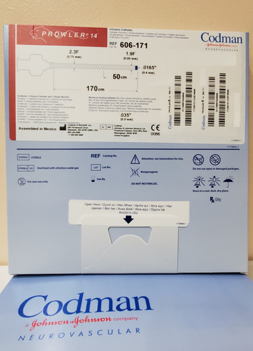 Codman 606171, Prowler 14 infusion Catheter 1.9Fr. 170cm