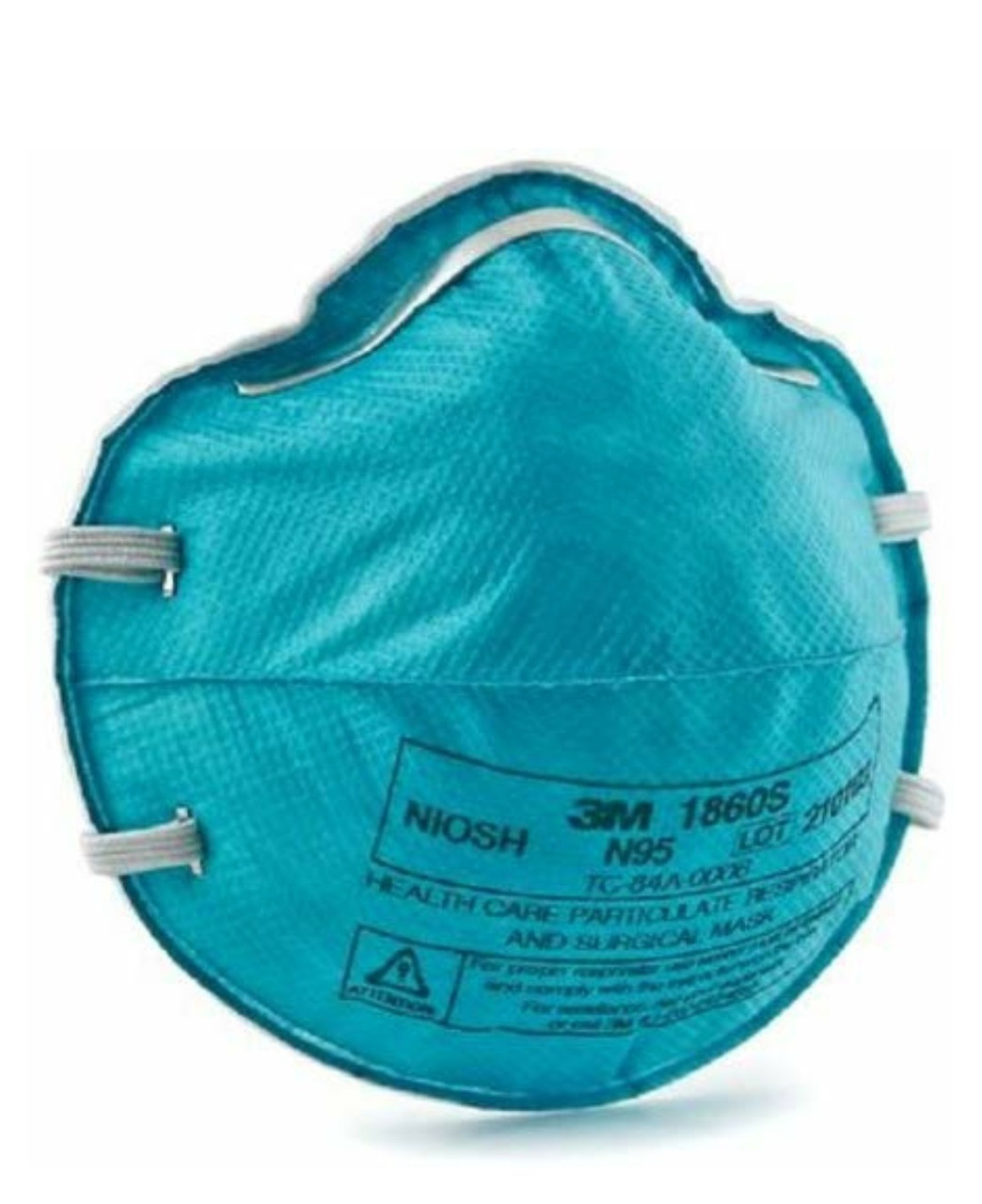 3M, 1860S, Particulate Respirator, Surgical Mask, N95, Cup Earloops