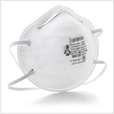 3M 8200 Particulate Respirator / Surgical Mask N95 Cup Earloops One Size Fits, Most White, NonSterile, case of 160
Product may be non-returnable or require additional restocking fees