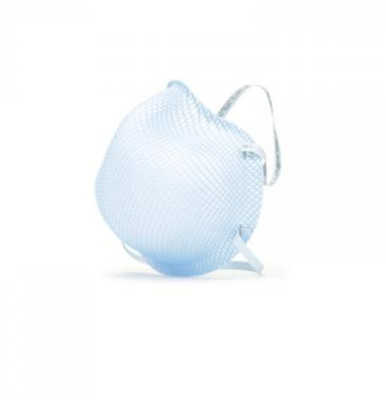 Moldex-Metric 1517 Surgical Respirator N95, Cup, Elastic Strap, Low Profile Nose Bridge, case of 160 (8 bxs/20)