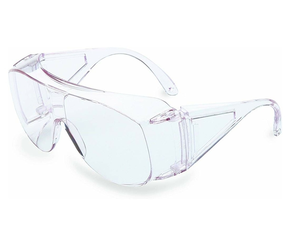 wrap around clear glasses