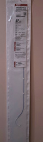 Merit Medical 7710-10, Performa® CB1, Angiographic catheter, Braided, 4FR, 65 cm, 0.038" Cobra 1 Bumper Tip, Box of 05