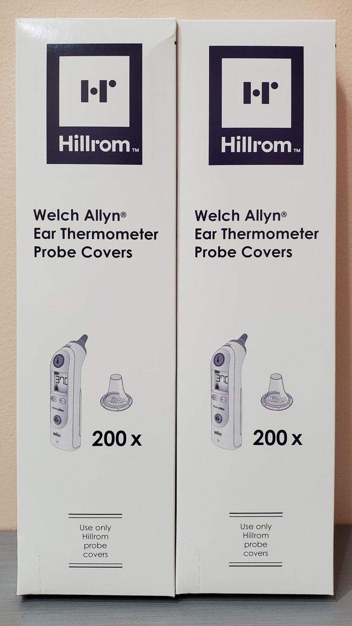 Welch Allyn Braun Thermoscan PRO 6000 Ear Thermometer Probe Covers 200/BX
