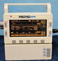 Welch Allyn Propaq ® Encore 202-EL  Patient Monitor with rechargeable Battery Pack