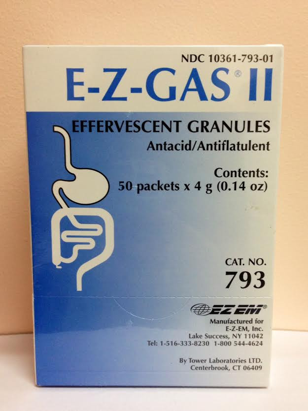 902001 Ezem E Z Gas Ii Effervescent Granules 793
