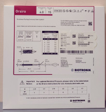 BIOTRONIK 401746 Orsiro Sirolimus Eluting Coronary Stent System 4.0 mm x 15 mm, Box of 01