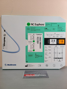 Medtronic NCEUP2515X NC Euphora™ Noncompliant Balloon Dilatation Catheter 2.5 mm x 15 mm, Box of 01