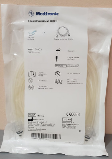 Medtronic 203CX Coaxial Umbilical (Cable). Box of 01