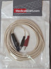 Medtronic 5833SL Surgical Cable, Disposable, small clip, long, Length 12 ft (366 cm). Pack of 05