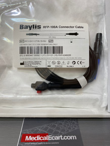 Baylis RFX-BAY-OTW-10-SU Medical Connector Cable (10 feet long) use with BMC RFP-100A Generators. Pack of 01