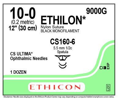 Ethicon 9000G ETHILON® Nylon Suture