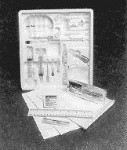 6006-02 EZEM Percuset Basic Biopsy tray w/o biopsy needles-4100