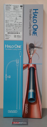 Bard HLO54535 Halo One™ Thin-Walled Guiding Sheath 5Fr x 45cm, 0.035" guidewire. Box of 01