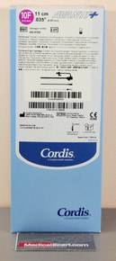 Cordis 402-610X AVANTI® + Mid-Length Sheath Introducer, 402610X, with Mini-Guidewire, Fuschia, 0.035 inch, 11cm Cannula, 10Fr. Box of 05