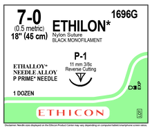 Ethicon 1696G ETHILON® Nylon Suture