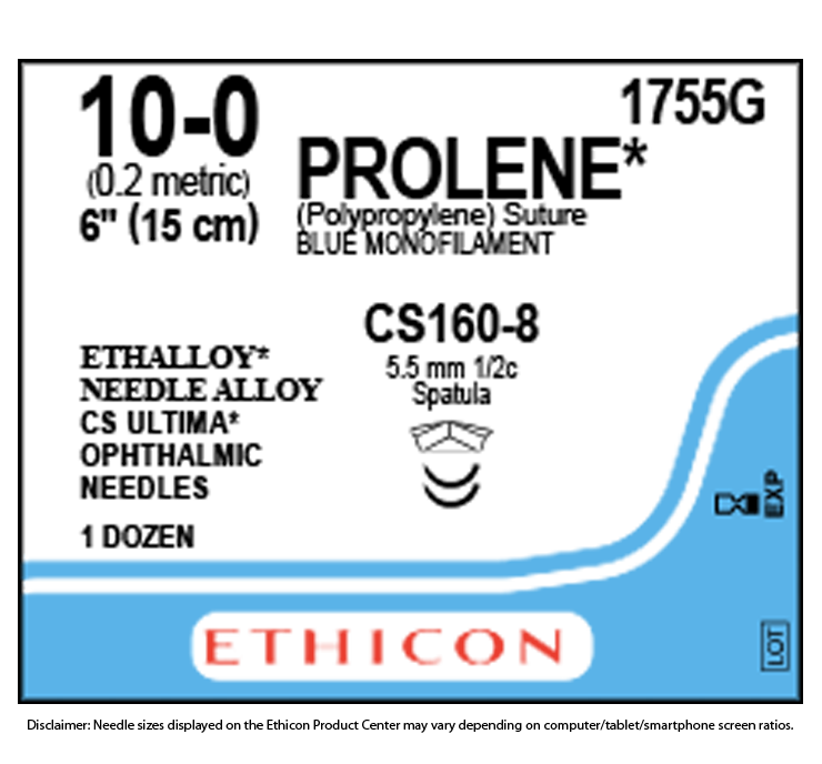 Ethicon 1755G PROLENE® Polypropylene Suture